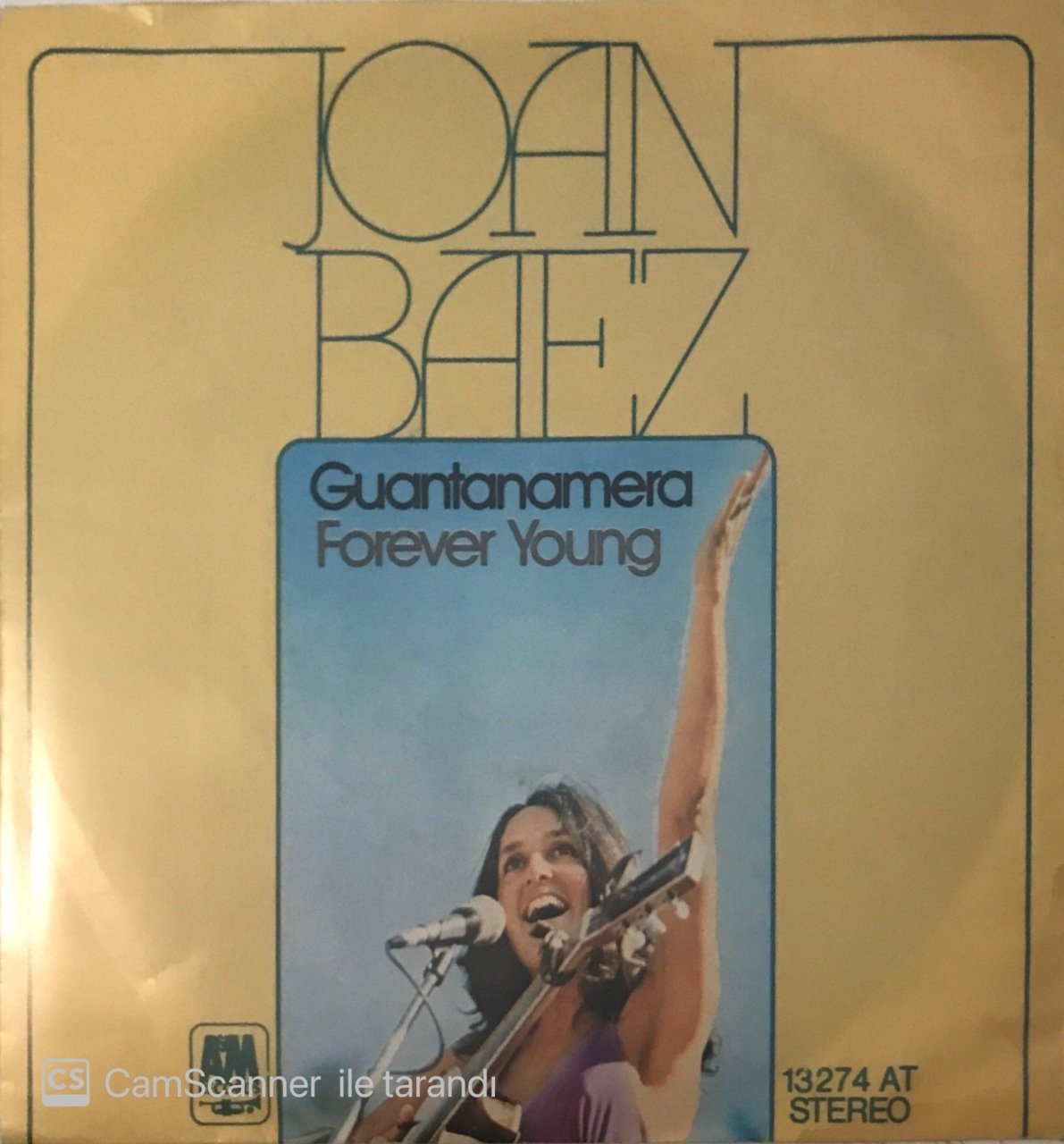 Joan Baez Guantanamera 45lik