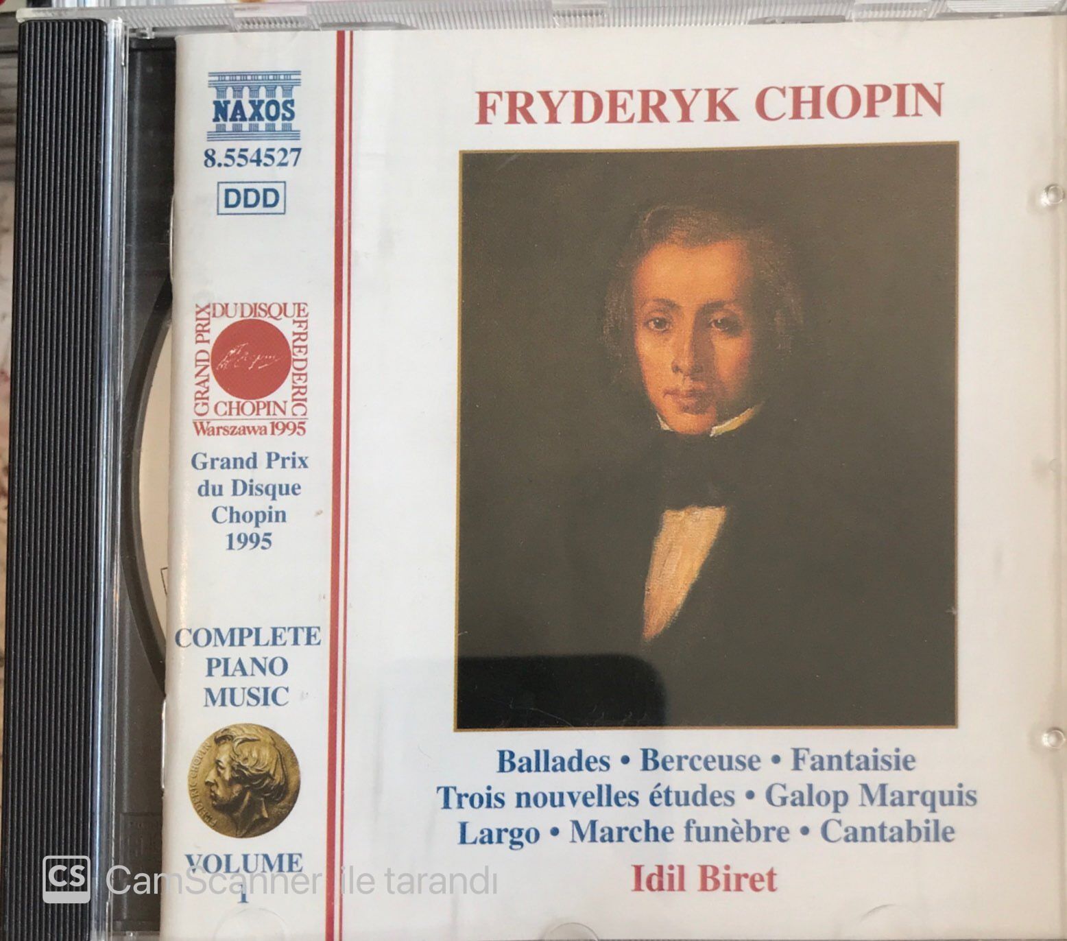 Fryderyk Chopin İdil Biret Volume 1 CD