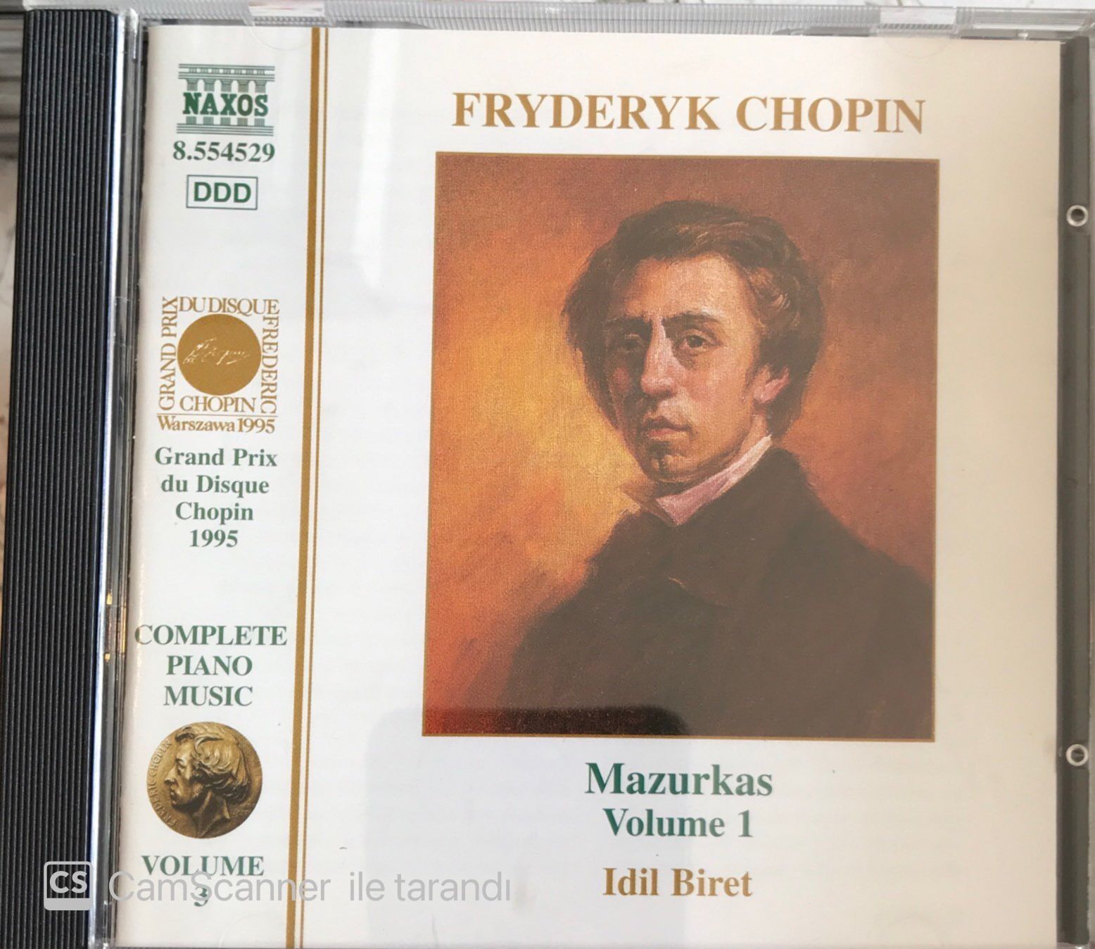 Fryderyk Chopin Mazurkas Volume 1 İdil Biret Volume 3 CD