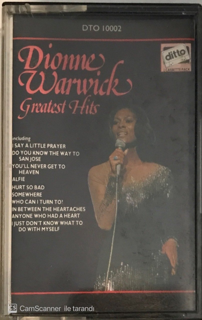 Dionne Warwick Greatest Hits Vol.2 KASET