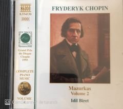 Fryderyk Chopin Mazurkas Volume 2 İdil Biret Volume 4 CD