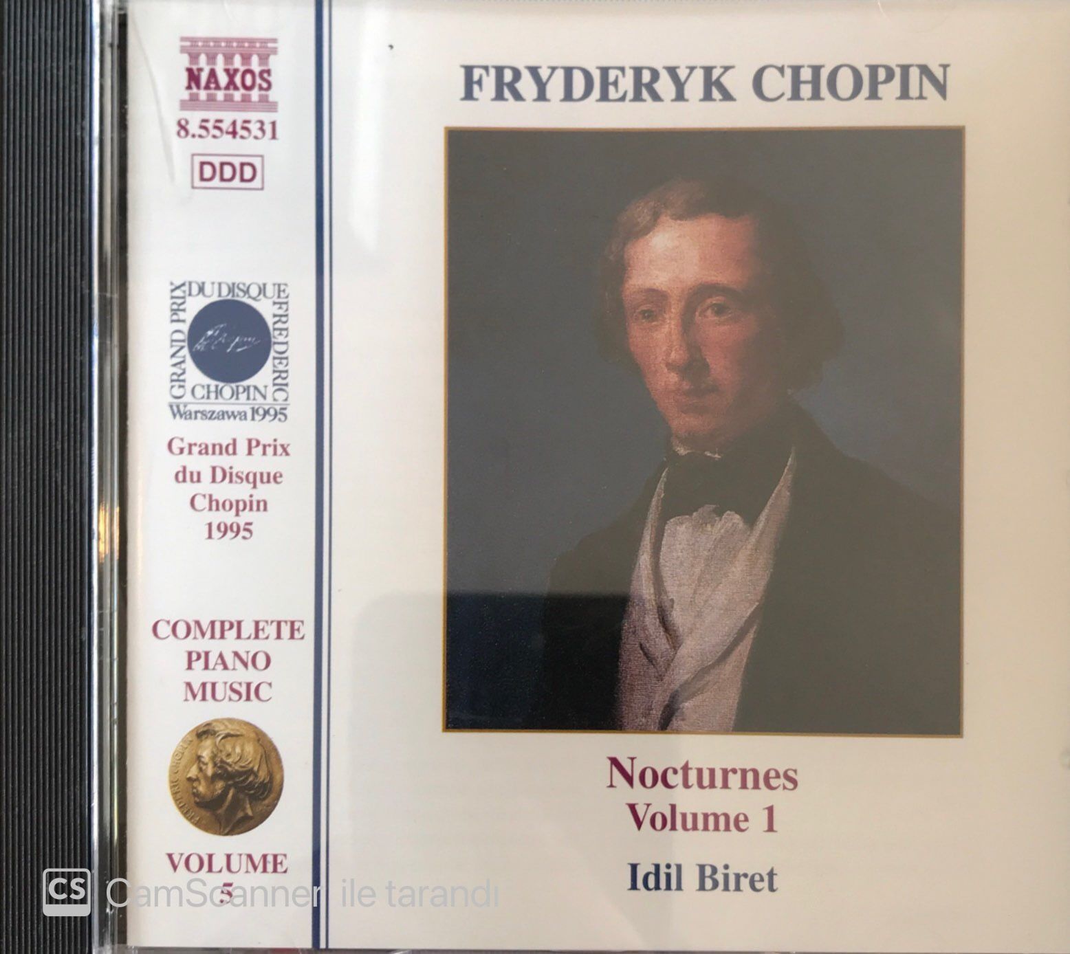 Fryderyk Chopin Nocturnes Volume 1 Idil Biret Volume 5 CD