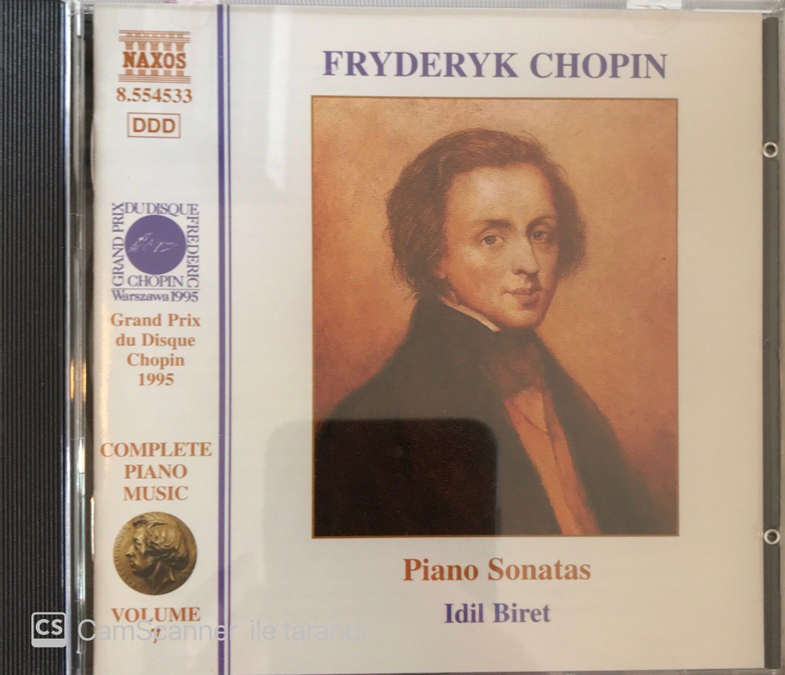 Fryderyk Chopin Piano Sonatas Idil Biret Volume 7 CD