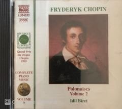 Fryderyk Chopin Polonaises 2 Idil Biret Volume 9 CD