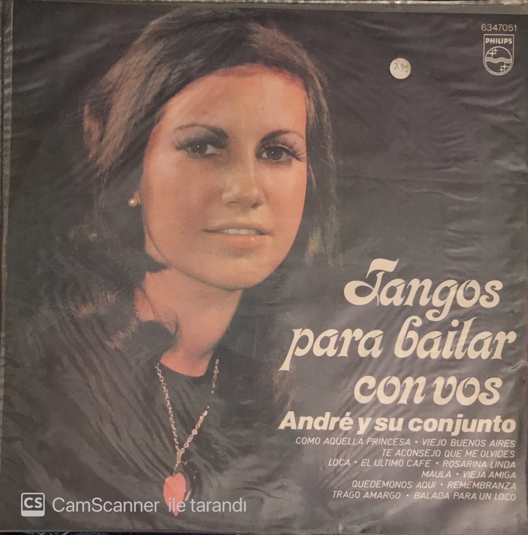 Tangos Para Bailar Con Vos Andre Y Su Conjunto LP