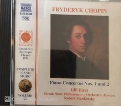 Fryderyk Chopin Piano Concertos Nos. 1 And 2 Idil Biret Volume 14 CD
