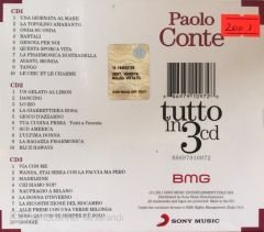 Paolo Conte Tutto In 3 CD Box