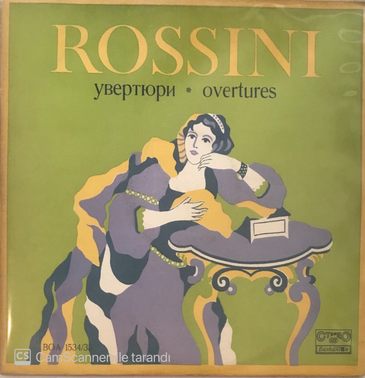 Rossini Overtures Double LP