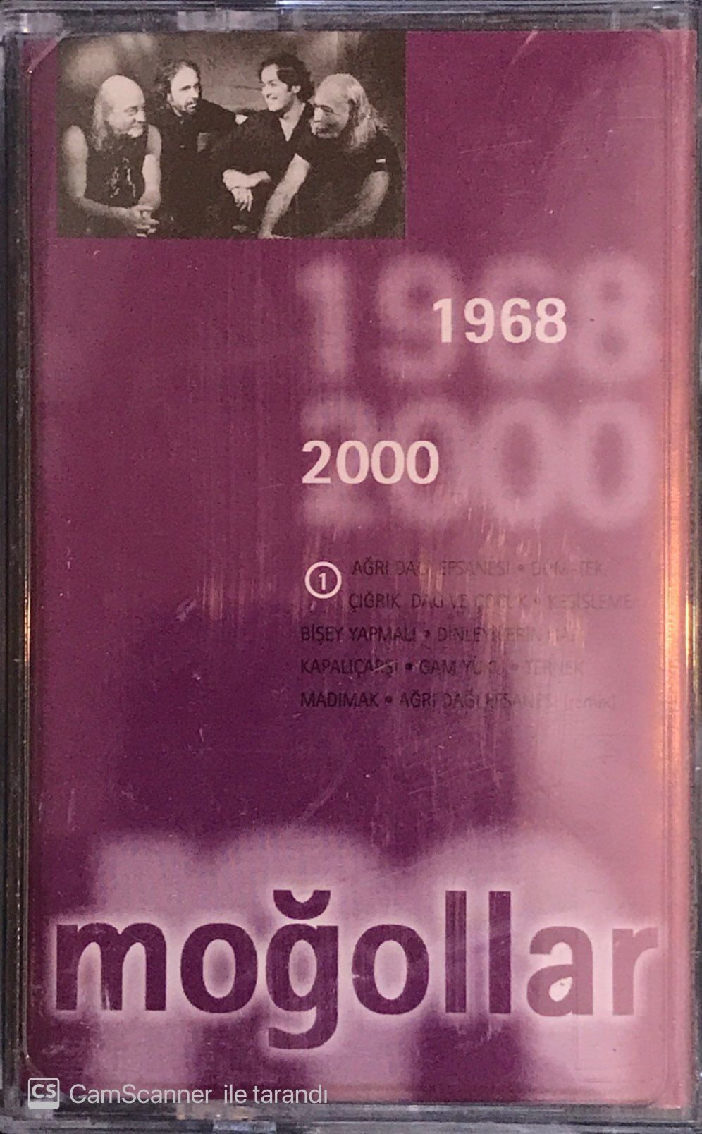 Moğollar 1968 - 2000  1  KASET