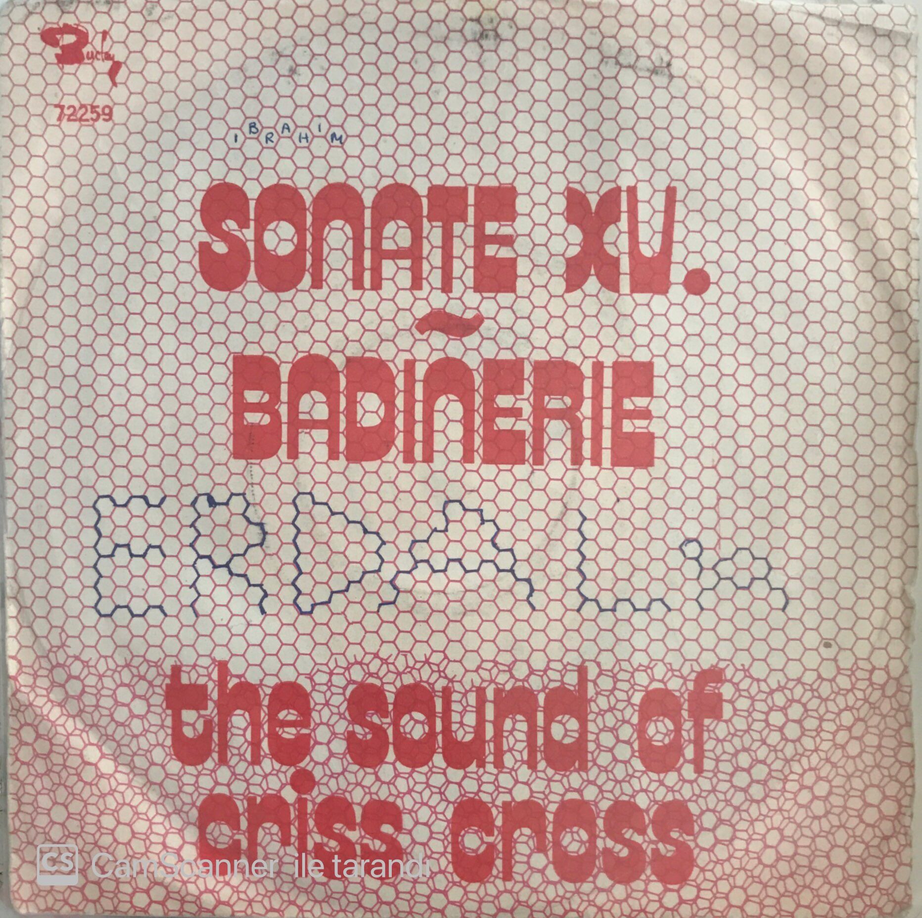 The Sound Of Criss Cross Sonate XV 45lik