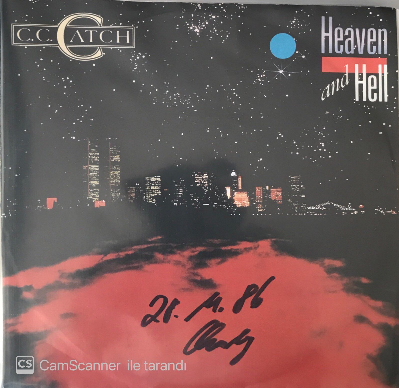 C. C. Catch - Heaven And Hell 45lik