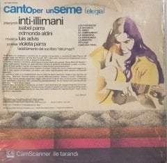 Inti-Illimani Canto Per Un Seme LP