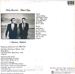 Andy Summers, Robert Fripp - I Advance Masked LP