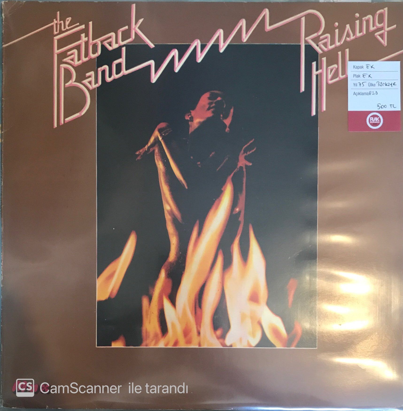 The Fatback Band - Raising Hell LP