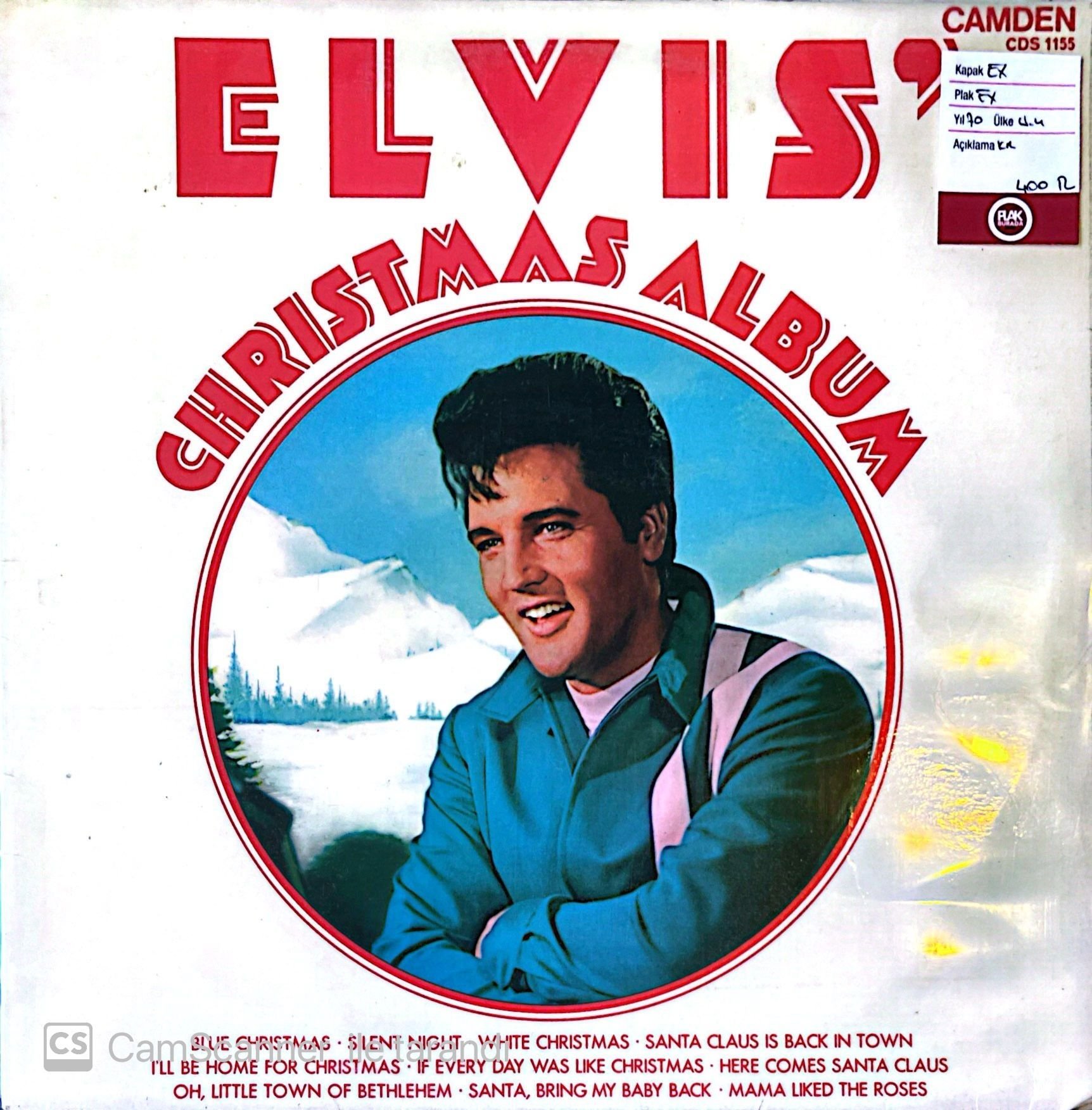 Elvis Presley - Elvis' Christmas Album LP