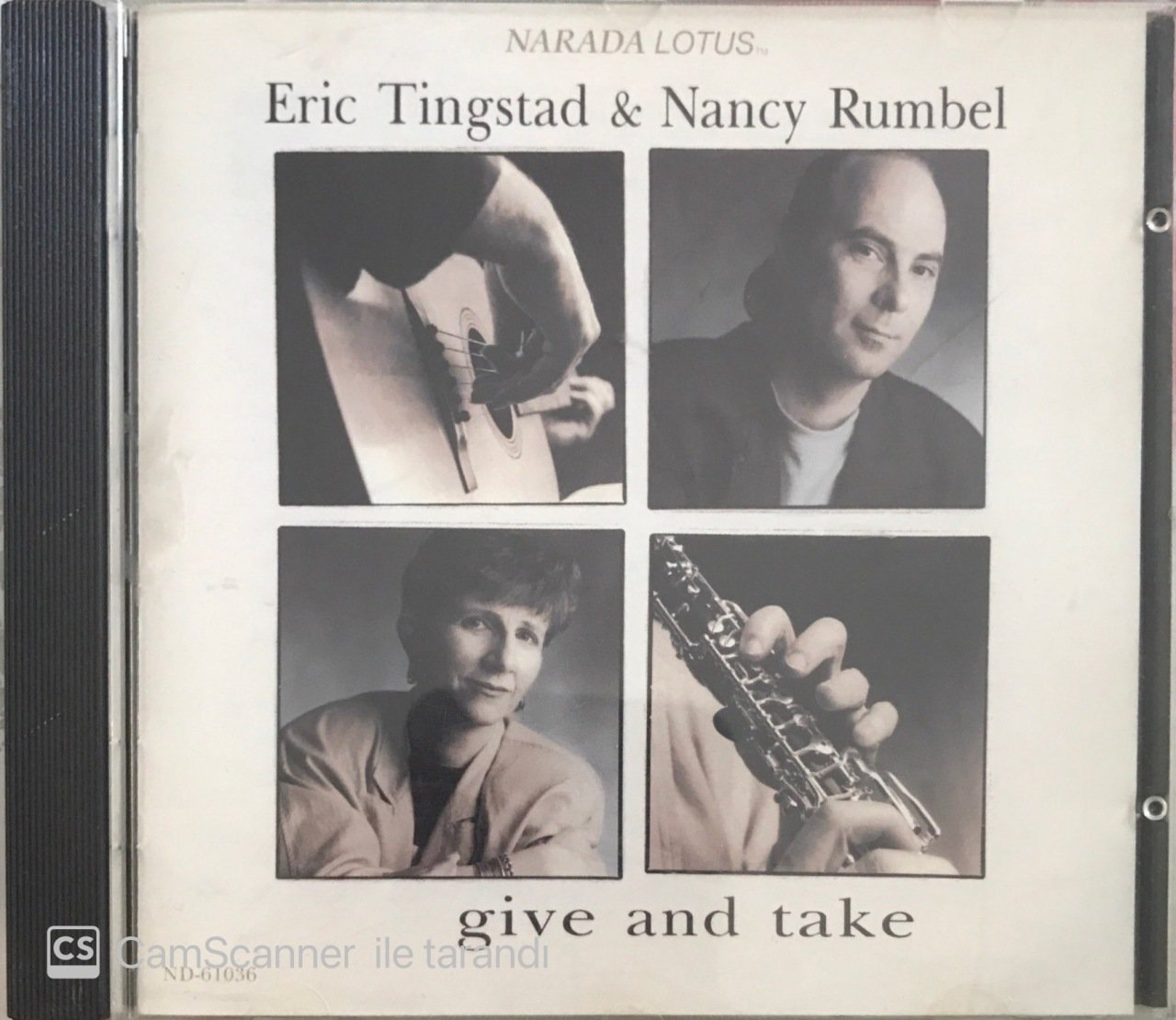 Eric Tingstad Nancy Rumbel Give And Take CD