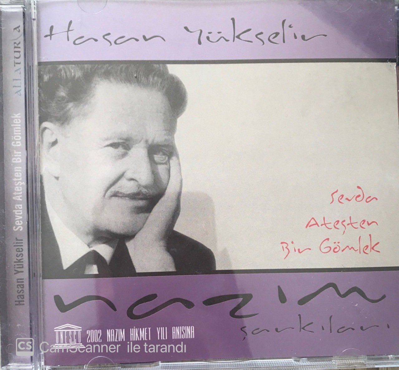 Hasan Yükselir Nazım Hikmet Sevda Ateşten Bir Gömlek CD