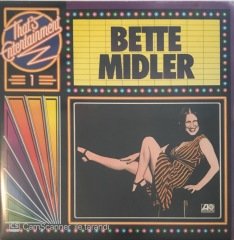 Bette Midler That's Entertainement 1 LP