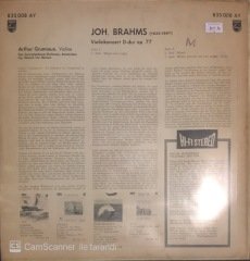 Brahms Arthur Grumiaux Violinkozert LP