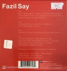 Fazıl Say Bach, Tchaikovsky, Liszt, Stravinsky, Gershwin 4 CD Set