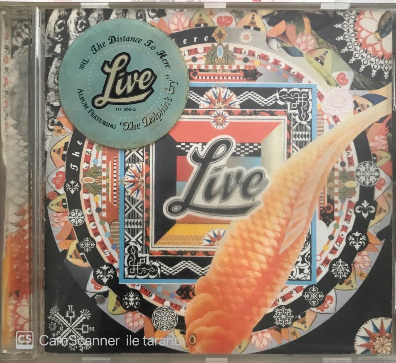 The Distance From Here Live CD