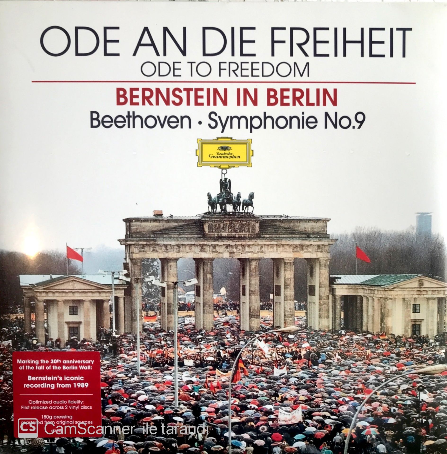 Ode An Die Freiheit Bernstein in Berlin LP