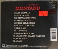 Yves Montand - Le Paris De.. Montand CD