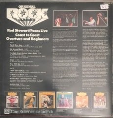 Original Rock Classics Rod Stewart/Faces Coast To Coast Overture And Beginners LP