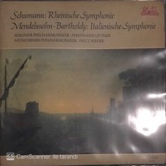 Schumann Rheinische Symphonie Mendelssohn Bartholdy : Italienische Symphonie LP