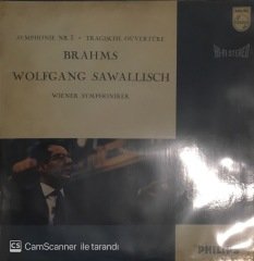 Brahms Wolfgang Savallisch Symphonie Nr.3 Tragische Ouvertüre LP