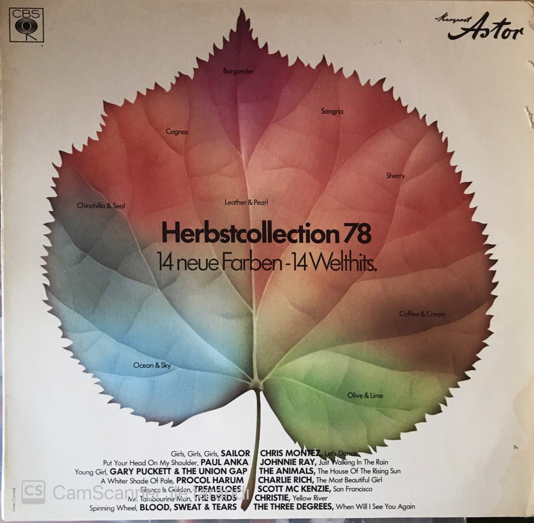 Margaret Astor Herbstcollection 78 LP