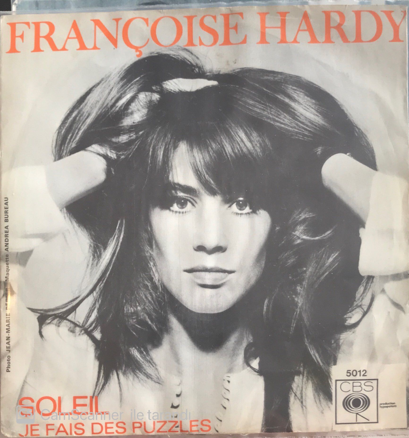 Françoise Hardy - Soleil 45lik