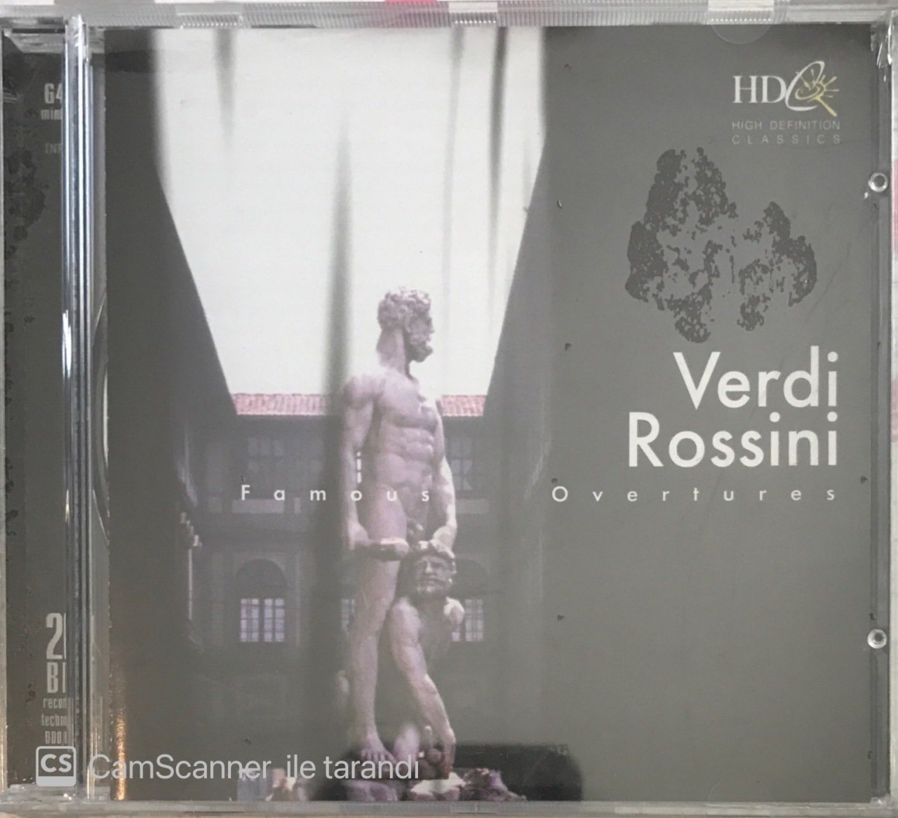 Verdi Rossini Famous Overtures CD