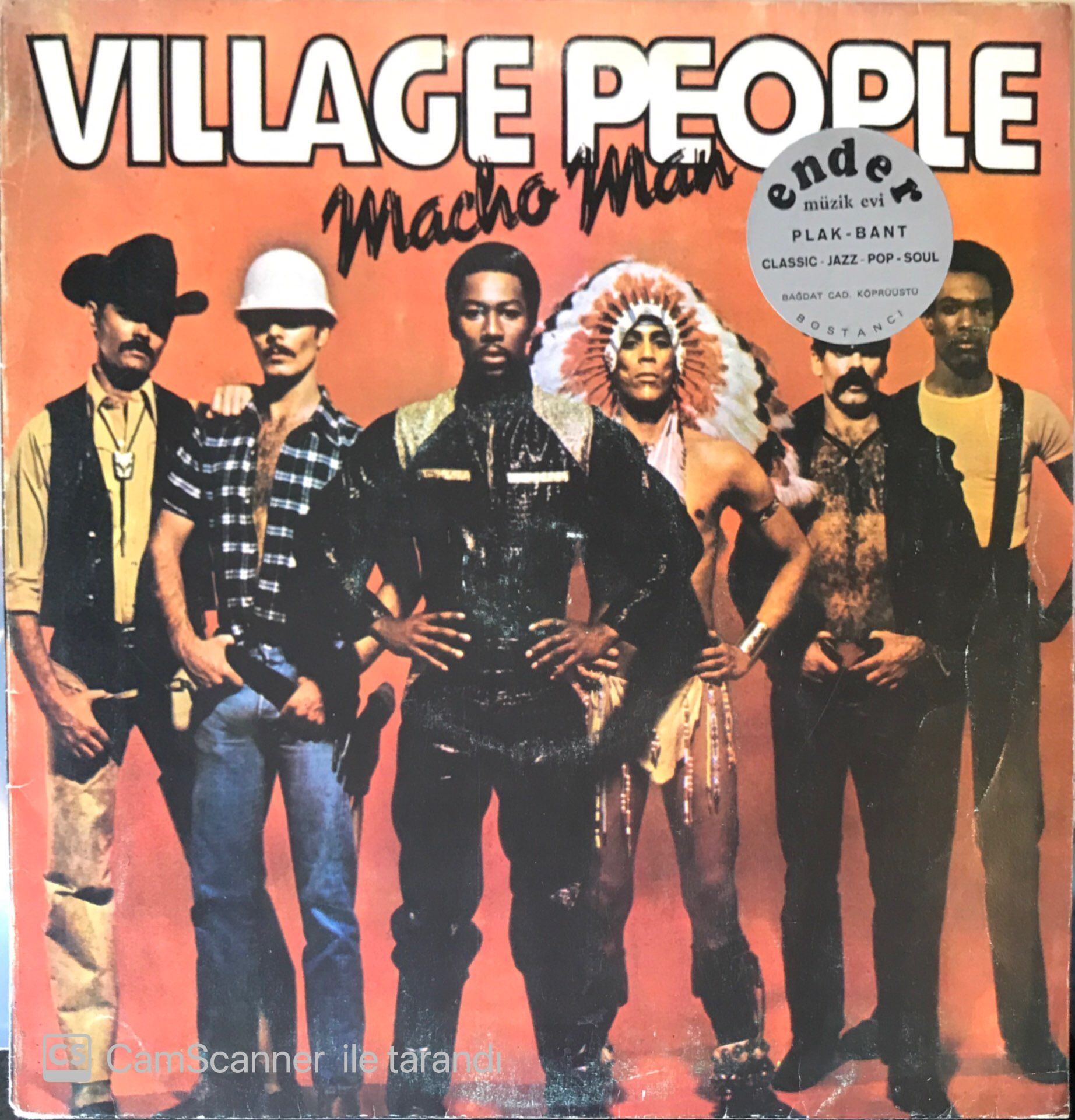 Village People Macho Man LP Plak Satın Al