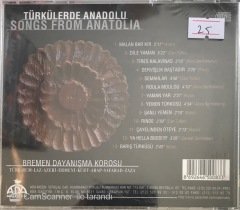 Türkülerde Anadolu Songs From Anatolia CD