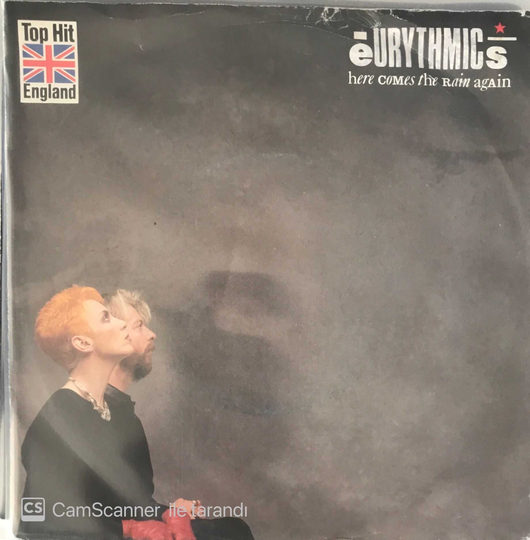 Eurytmics - Here Comes The Rain Again 45lik