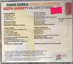 Chick Corea - Herbie Hancock - Keith Jarrett - McCoy Tyner CD