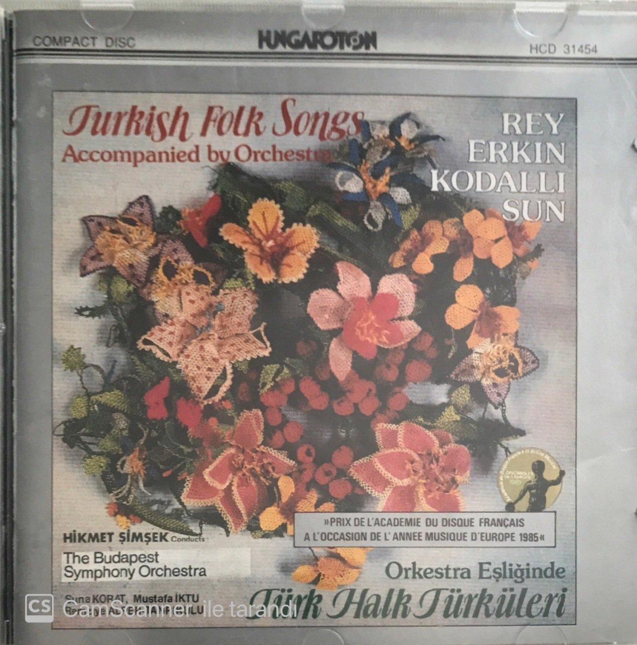 Turkish Folk Songs CD