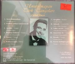 Celal İnce  - Unutulmayan Türk Tangoları CD