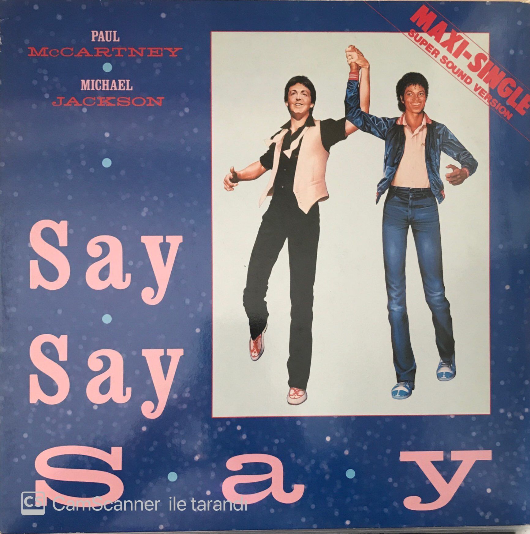 Paul Mc Cartney Michael Jackson  - Say Say Say MAXI