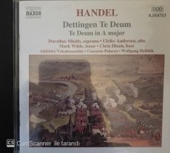 Handel Dettingen Te Deum CD