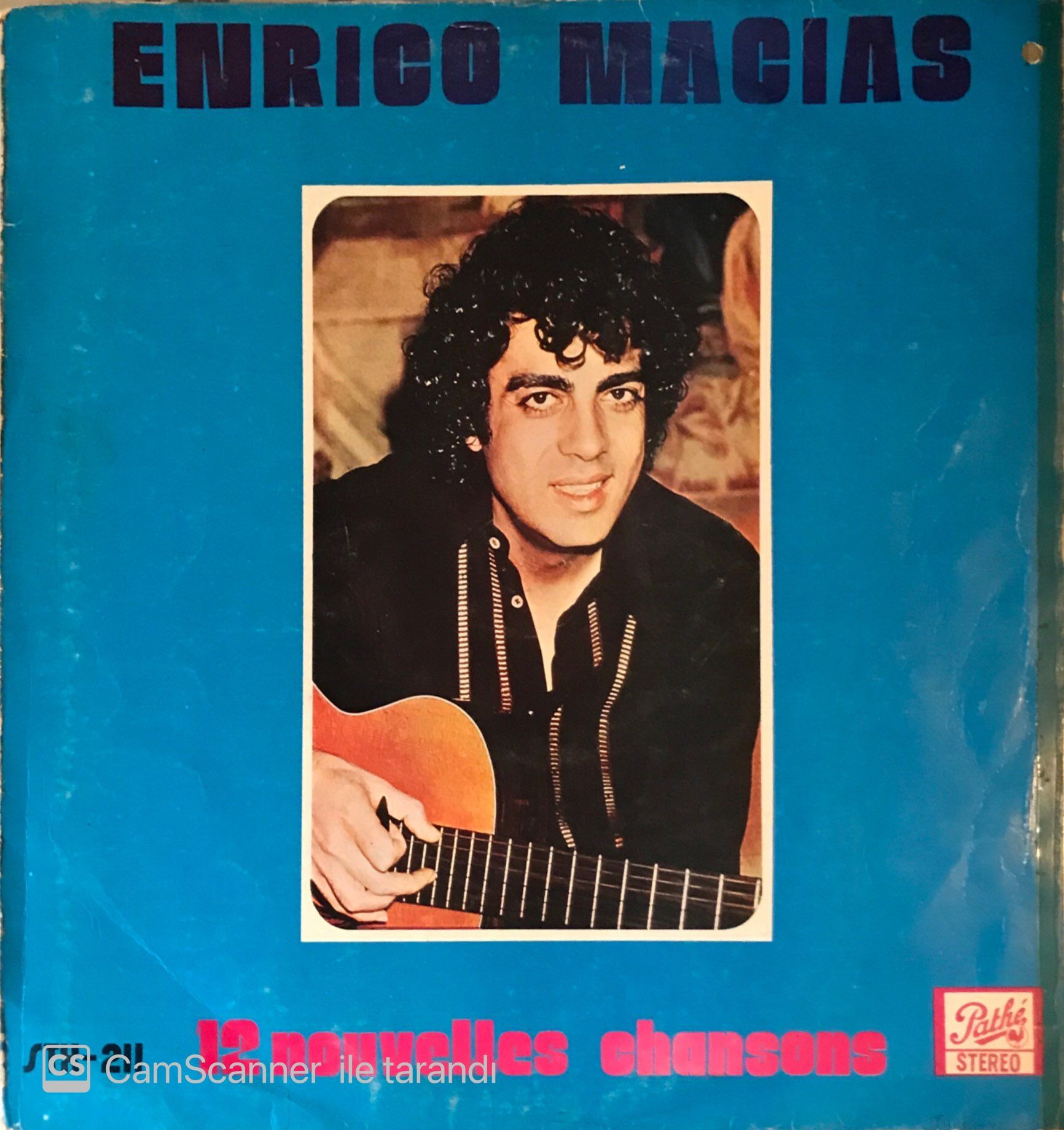 Enrico Macias 12 Novelles Chansons LP