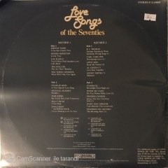 Love Songs Of The 70's Double LP