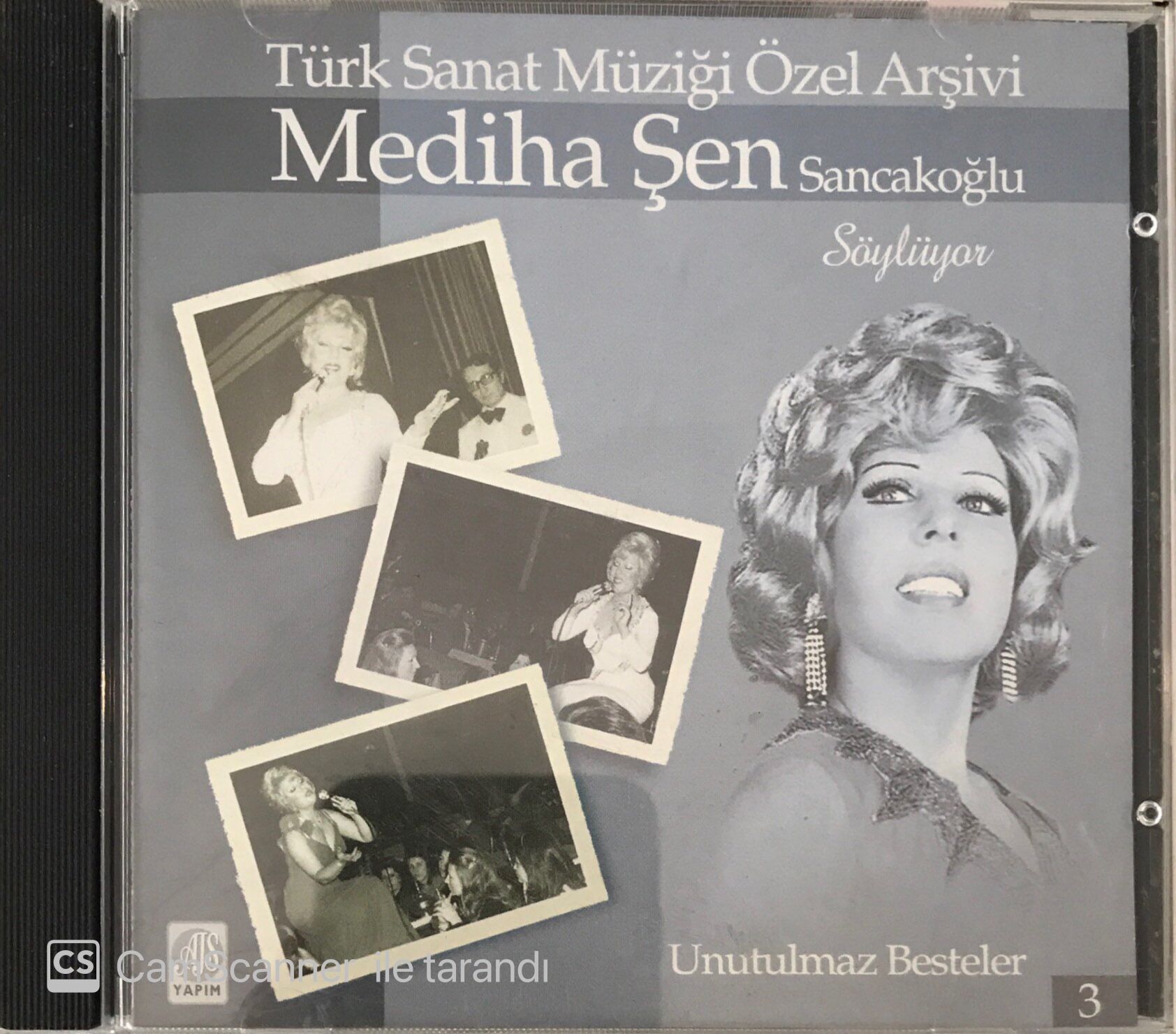 Mediha Şen Sancakoğlu Söylüyor Unutulmaz Besteler CD