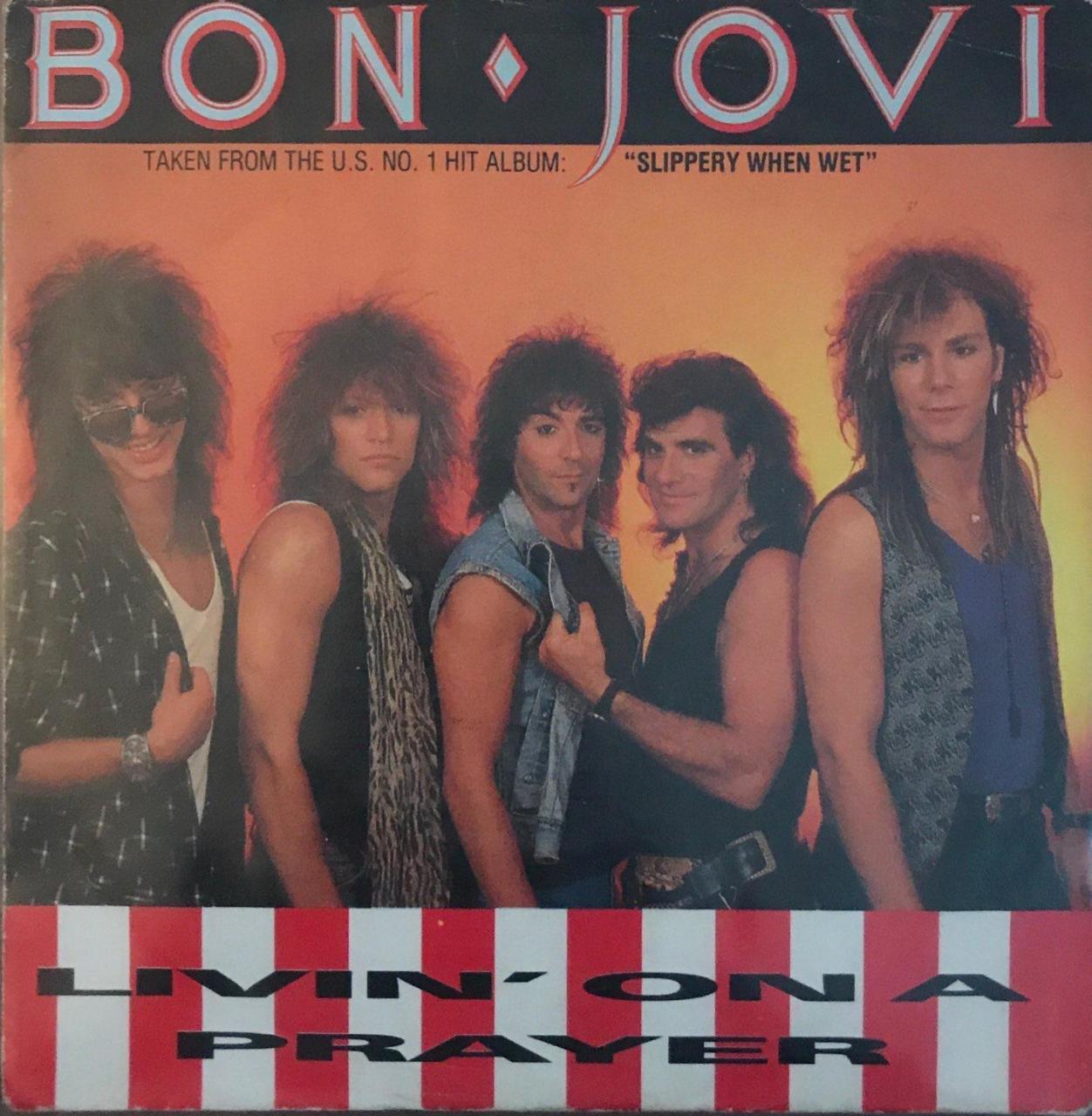 Bon Jovi Livin' On A Prayer 45lik