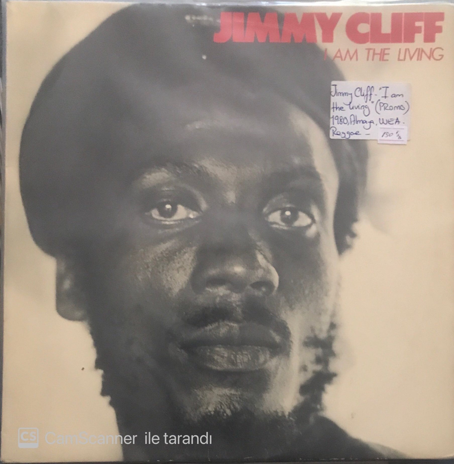 Jimmy Cliff I Am The Living LP