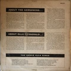 Ella Fitzgerald Sings The Gershwin Song Book LP