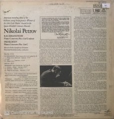 Nikolai Petrov Rachmaninoff Piano Concerto No.4 Prokofiev Piano Concerto No.3 LP