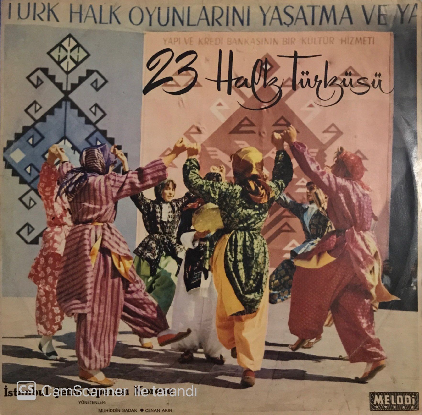 23 Halk Türküsü - İstanbul Şehir Operası Korosu LP