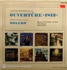 Tchaikowsky Ouvertüre Ravel Bolero LP